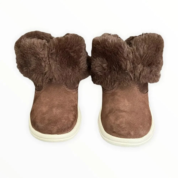 TIMBERLAND | Brown | Tracks Faux Shearling Bootie Fashion Boot - Picture 13 of 15